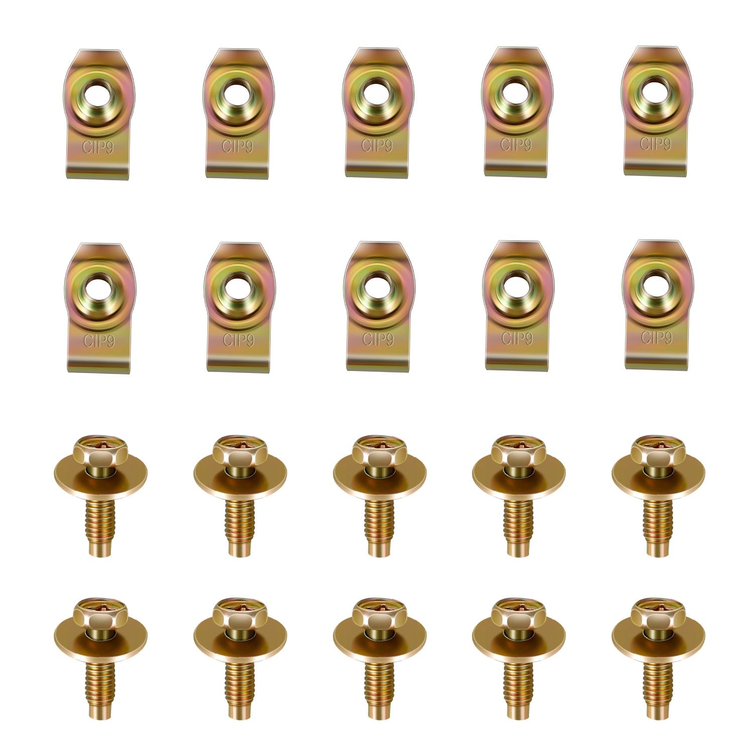 20PCS Alloy Steel Automotive Fasteners kit <br> Universal fit for most vehicles