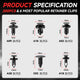 200PCS Nylon Automotive Fasteners kit <br> Universal fit for most vehicles