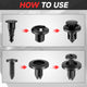 200PCS Nylon Automotive Fasteners kit <br> Universal fit for most vehicles