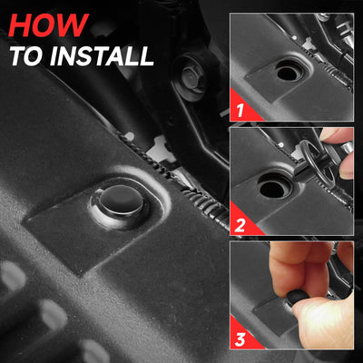 200PCS Nylon Automotive Fasteners kit <br> Universal fit for most vehicles