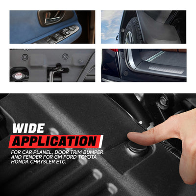 120PCS Durable Nylon Fasteners kit w/Removal Tool <br> Universal fit for most vehicles