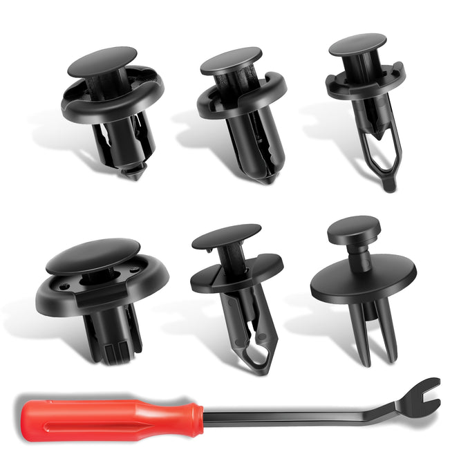 120PCS Durable Nylon Fasteners kit w/Removal Tool <br> Universal fit for most vehicles