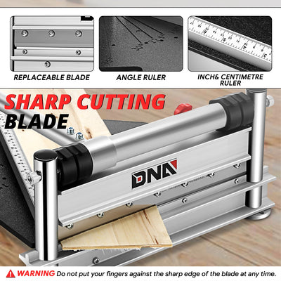 13 in. Laminate Vinyl Plank Floor Cutter w/Safety Lock<br>For LVP/T VCT SPC WPC