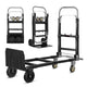 Retractable Handle 660lbs Aluminum Platform Hand Truck<br>Unfolded Dimensions: 43.9 in. X 36 in. X 16 in.