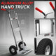 550lbs Load Aluminum Anti-Slip Hand Truck <br> Overall Dimension: 51.1 in. X 17.9 in.
