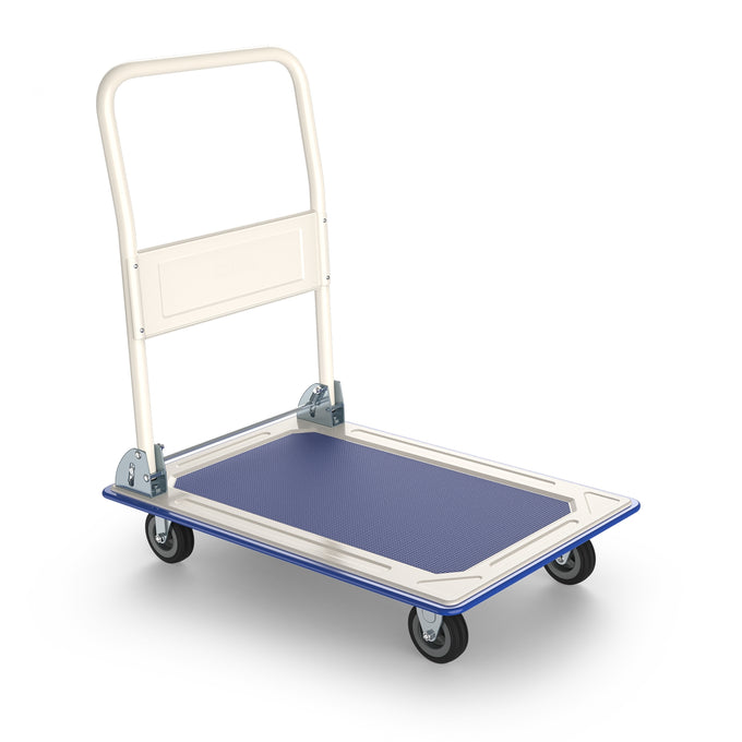 2-IN-1 330 LBS Folding Platform Hand Truck w/Wheel <br> Overall size: 28.7 in. X 18.5 in. X 31.4 in.