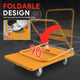 2-IN-1 990 LBS Folding Platform Hand Truck w/Wheel <br> Overall Size: 35.4 in. X 33.6 in. X 32.6 in.