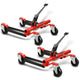 12 in. 1250lbs Hydraulic Car Wheel Dolly Jack<br>Roller Adjustable Range 10.2-23 in.