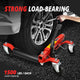 12 in. 1500lbs Hydraulic Car Wheel Dolly Jack<br>Roller Adjustable Range 10.8-23 in.