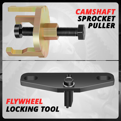 Carbon Steel Engine Timing Tool Kit<br>Fits Wide Range of Recent Ford & Volvos Vehicles