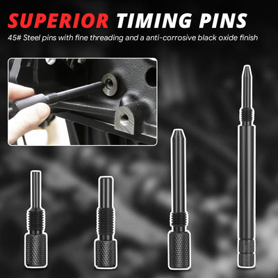 Carbon Steel Engine Timing Tool Kit<br>Fits Wide Range of Recent Ford & Volvos Vehicles