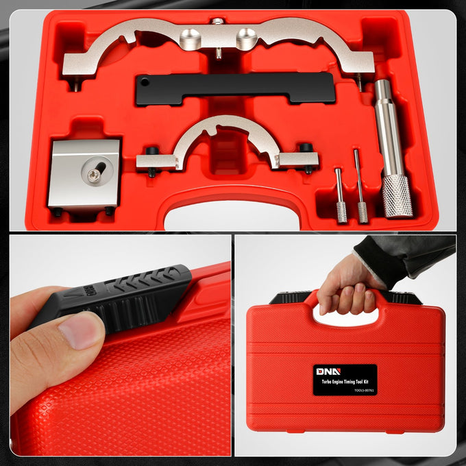Steel Turbo Engine Timing Tool Kit <br> Comes with a Storage case