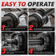 Wheel Knuckle Vacuum Oil Seal Installer Tool<br>98-04 Ford F-250 F-350 F-450 F-550