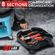 30LBS Portable Moving Tool Tray <br> Overall Size(in.): 15.5 x 15.5