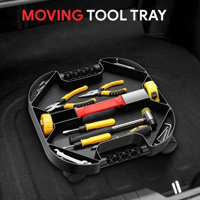 30LBS Portable Moving Tool Tray <br> Overall Size(in.): 15.5 x 15.5