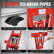12 Ton Manual Pipe Bender w/ 6 Dies<br>Adjustable Height 12.8-23.2 in.