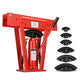 12 Ton Manual Pipe Bender w/ 6 Dies<br>Adjustable Height 12.8-23.2 in.