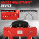 16 Ton Manual Pipe Bender w/ 8 Dies<br>Adjustable Height 13.2-23.8 in.