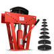 16 Ton Manual Pipe Bender w/ 8 Dies<br>Adjustable Height 13.2-23.8 in.
