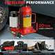 Detachable Heavy Duty 20 TON Air Hydraulic Bottle<br>Lifting Range 10.4 to 19.8 in.