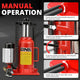 Detachable Heavy Duty 20 TON Air Hydraulic Bottle<br>Lifting Range 10.4 to 19.8 in.