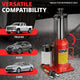 Detachable Heavy Duty 20 TON Air Hydraulic Bottle<br>Lifting Range 10.4 to 19.8 in.