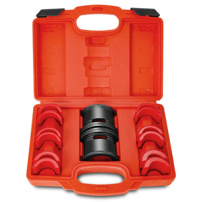 14Pcs Motorcycle Bike Fork Seal Installer Driver Set<br>w/6 Adapter 35-36, 40-41, 42-43, 45-46, 47-48, 49-50mm