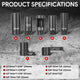 7Pcs Oxygen Sensor Oil Pressure Socket Removal Tool <br>w/7 Interchangeable Socket Heads