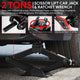 Labor-Saving 2 Ton Scissor Lift Jack Set<br>Lifting Range From 4.33 in. to 15.75 in.