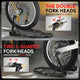 880lbs Heavy Duty Motorcycle Front&Rear Stand Lift<br>Spoolift Paddock Swingarm Arm