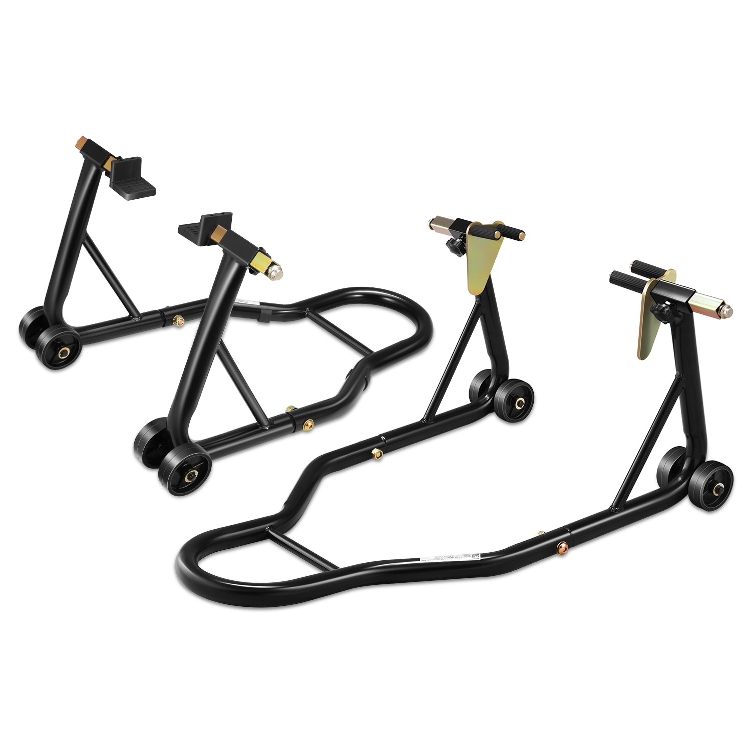 880lbs Heavy Duty Motorcycle Front&Rear Stand Lift<br>Spoolift Paddock Swingarm Arm
