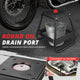 1000lbs Heavy Duty Steel Motorcycle Dirt Bike Stand<br>Maintenance Platform Panel