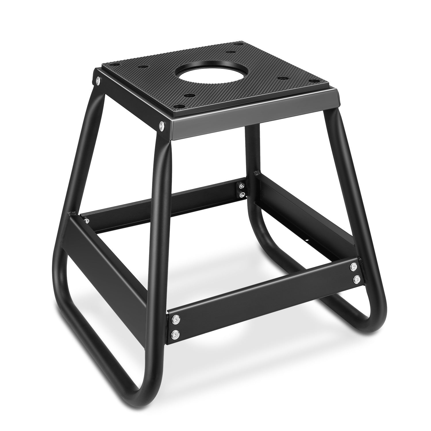 1000lbs Heavy Duty Steel Motorcycle Dirt Bike Stand<br>Maintenance Platform Panel