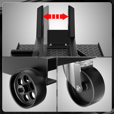 7.2-30.3 inches Lift Range Motorcycle Lift Table<br>Overall Dimensions 86.2 in. L x22 in. W x 26.7 in. H