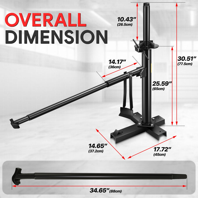 Portable Rust-Resistant Coating Manual Tire Changer<br>Suitable for Tires 15 to 21 in.