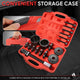 19Pcs Carbon Steel Front Wheel Bearing Press Kit<br>1-8 Series Iron Sleeve