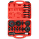 19Pcs Carbon Steel Front Wheel Bearing Press Kit<br>1-8 Series Iron Sleeve