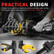 Interchangeable Universal Spring Compressor Tool Set<br>5512 LBS/2500 KG Load Capacity