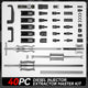 40Pcs Diesel Injector Extractor Master Kit<br>w/ Three-Option Heavy Duty Sliding Hammer