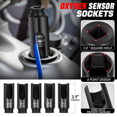 40Pcs Diesel Injector Extractor Master Kit<br>w/ Three-Option Heavy Duty Sliding Hammer