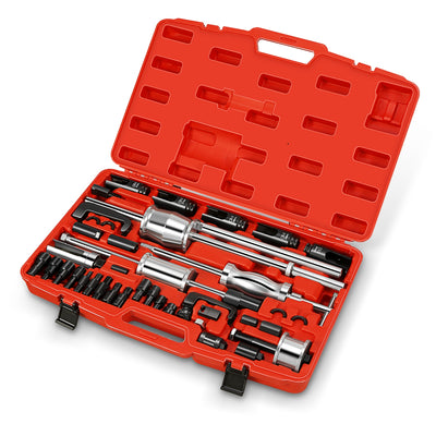 40Pcs Diesel Injector Extractor Master Kit<br>w/ Three-Option Heavy Duty Sliding Hammer