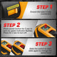 20V 4000 mAh Battery&Charger Brushless Leaf Blower<br>Maximum Wind Speed 40 m/s