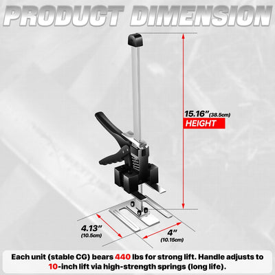 440 pounds Labor Saving Handle <br>Universal