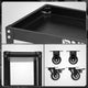 3 Tier Utility Rolling Tool Cart<br>w/ 4 x 3 in. Rubber Silent Wheel