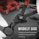 12Pcs Straight & Bent Retaining Snap Ring Pliers Set<br>0/45/90 Degree Fixed Tip Snap Ring Kit