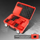12Pcs Straight & Bent Retaining Snap Ring Pliers Set<br>0/45/90 Degree Fixed Tip Snap Ring Kit