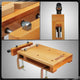 Multifuncional Wood Bench Vise w/G-Type Fixing Clips<br>18.5 in. L x 11.1 in. W x 2.75 in. H