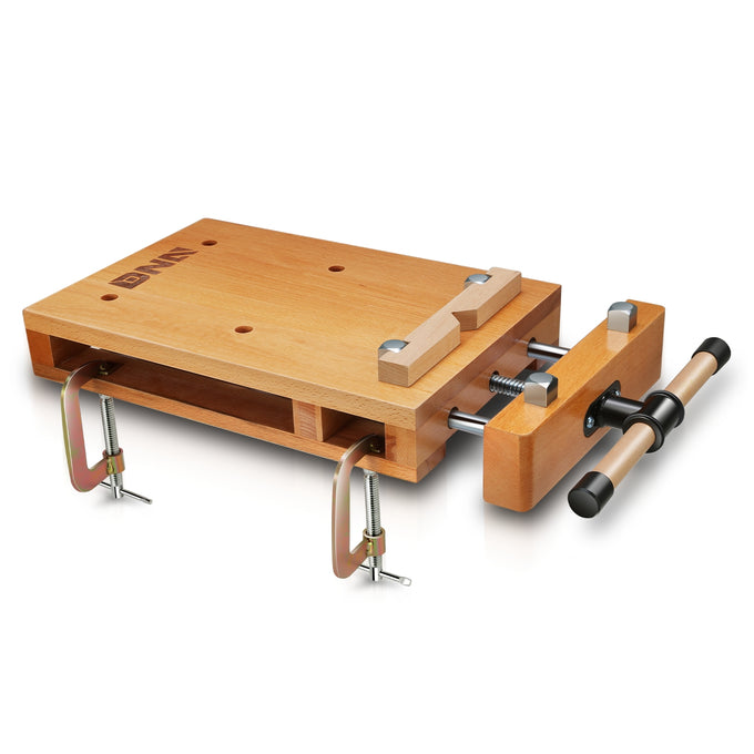 Multifuncional Wood Bench Vise w/G-Type Fixing Clips<br>18.5 in. L x 11.1 in. W x 2.75 in. H