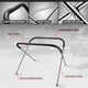 220lbs Portable Auto Body Folding Bumper Stand<br>Work For Repair Garage