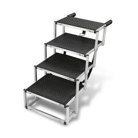 Portable Folding Non-Slip 4 Steps Dog Pet Stair<br>47.3 in. L x 23.2 in. H